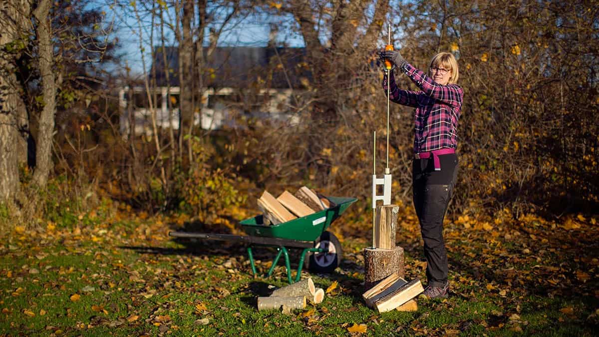 smart firewood splitter
