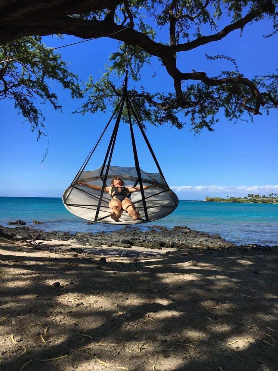 Flying Saucer Hanging Hammock Chair