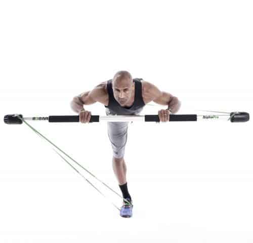 R3BAR AlphaPro Exercise Strength & Conditioning Training Tool for Athletic Performance Enhancement, Core Stabilization, Pre-habilitation, Rehabilitation, Therapeutic Active Recovery & Coordination