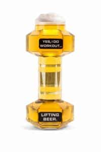 Dumbbell Beer Glass